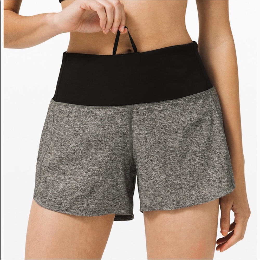 Lululemon speed up high- rise shorts